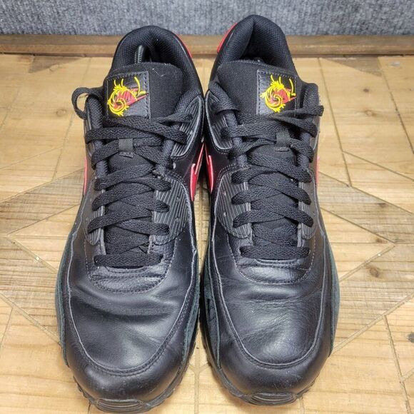 Nike Air Max 90 Russian Floral Style Men’s US 12‎ A03152-001 Sneakers Shoes - Picture 3 of 11